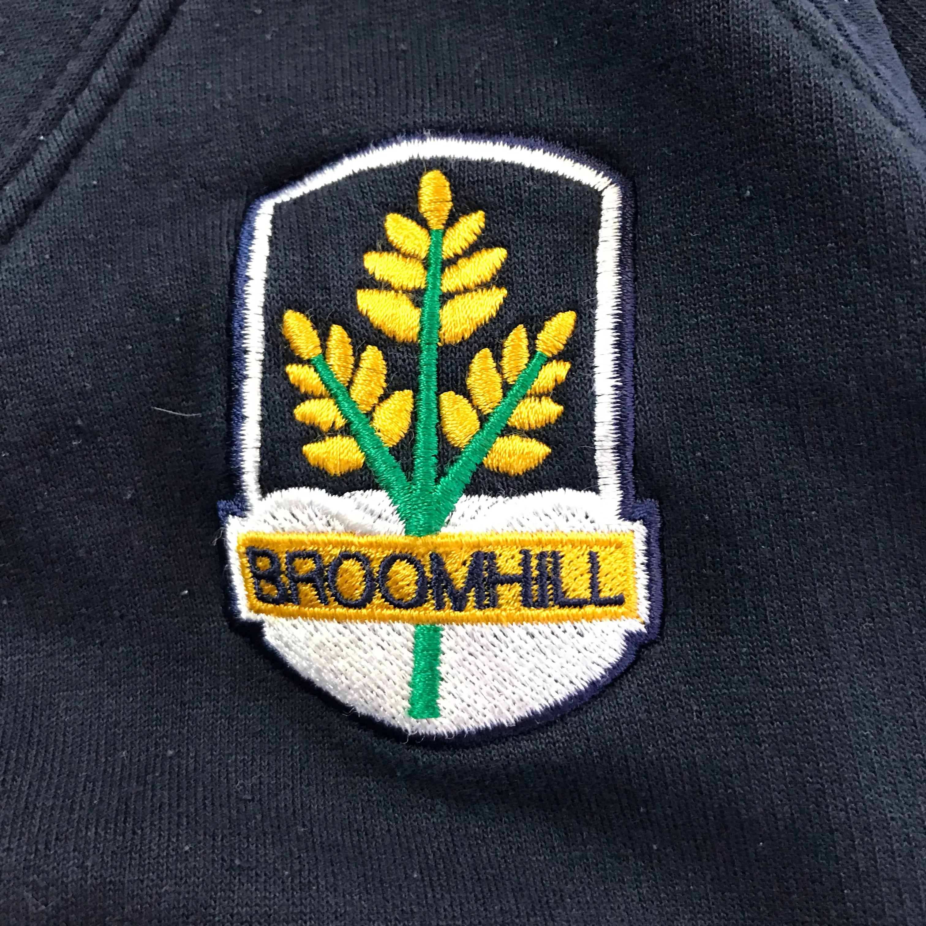 *Broomhill Primary Navy V-neck Sweatshirt