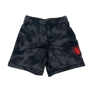Elastic Waist Athletic Shorts / Spiderman