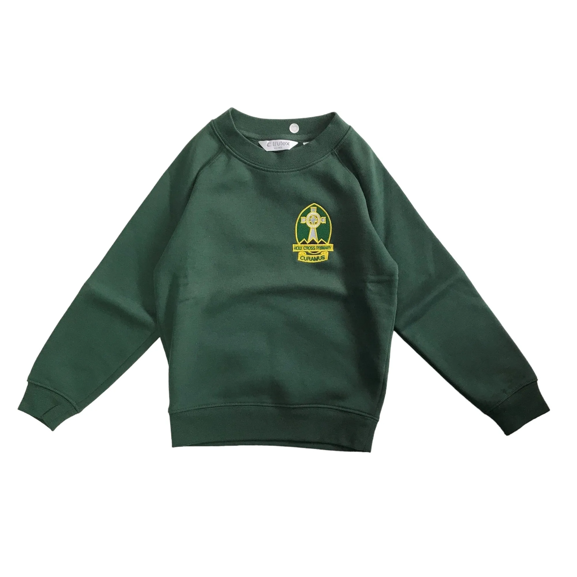 *Holy Cross Primary green crew neck sweatshirt