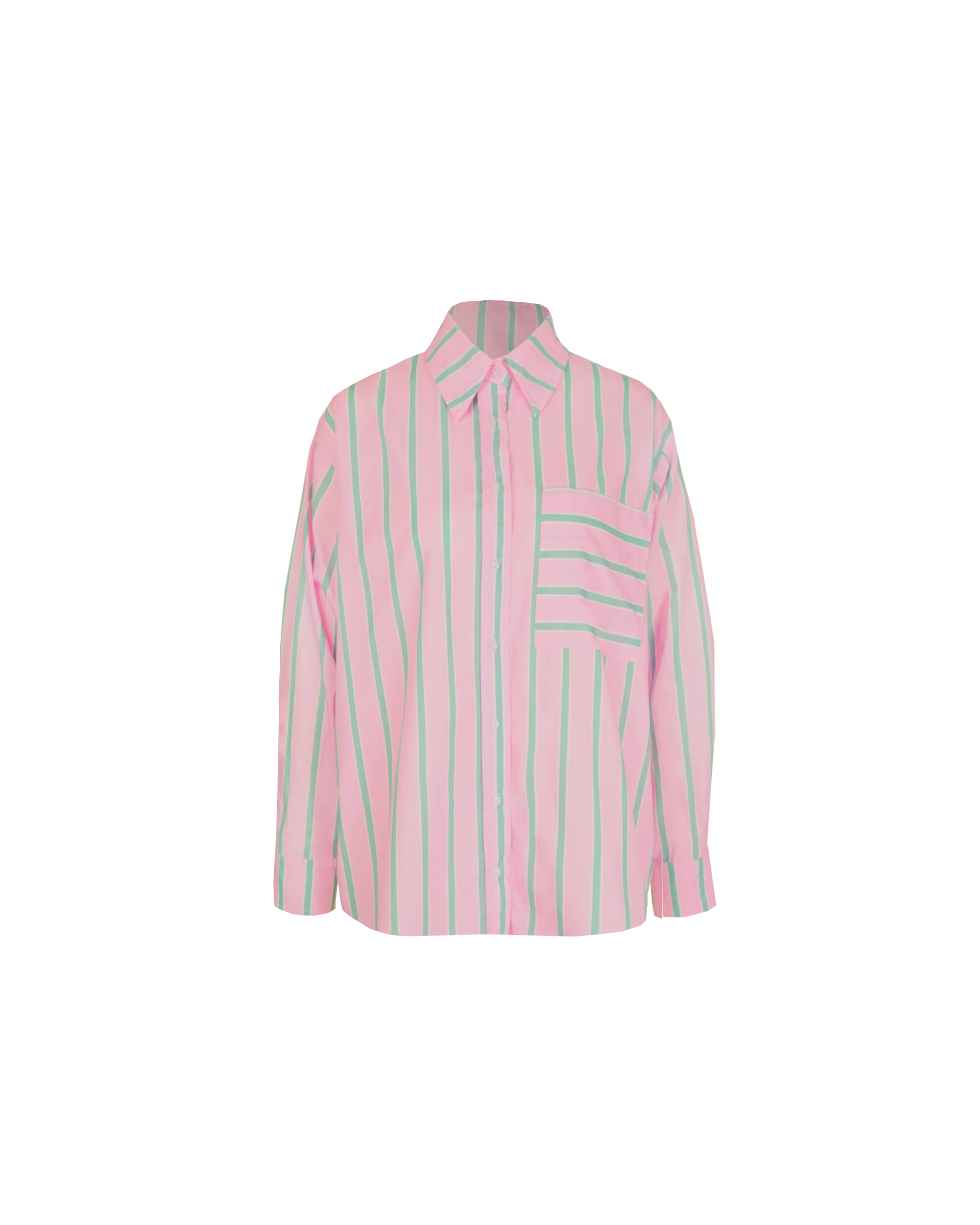 IDA SHIRT PINK APPLE STRIPE