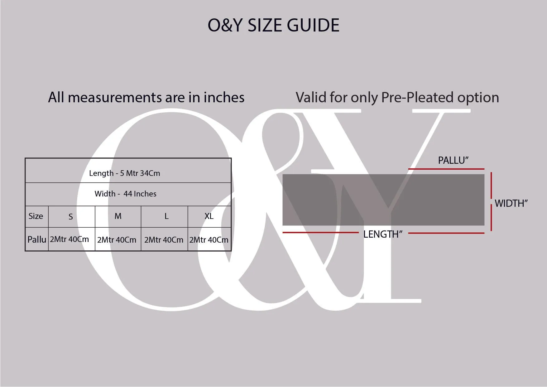 O&Y Print Saree