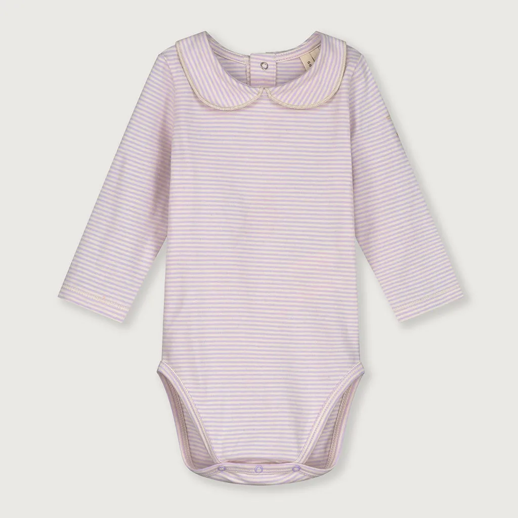Onesie Collar Purple Haze Cream