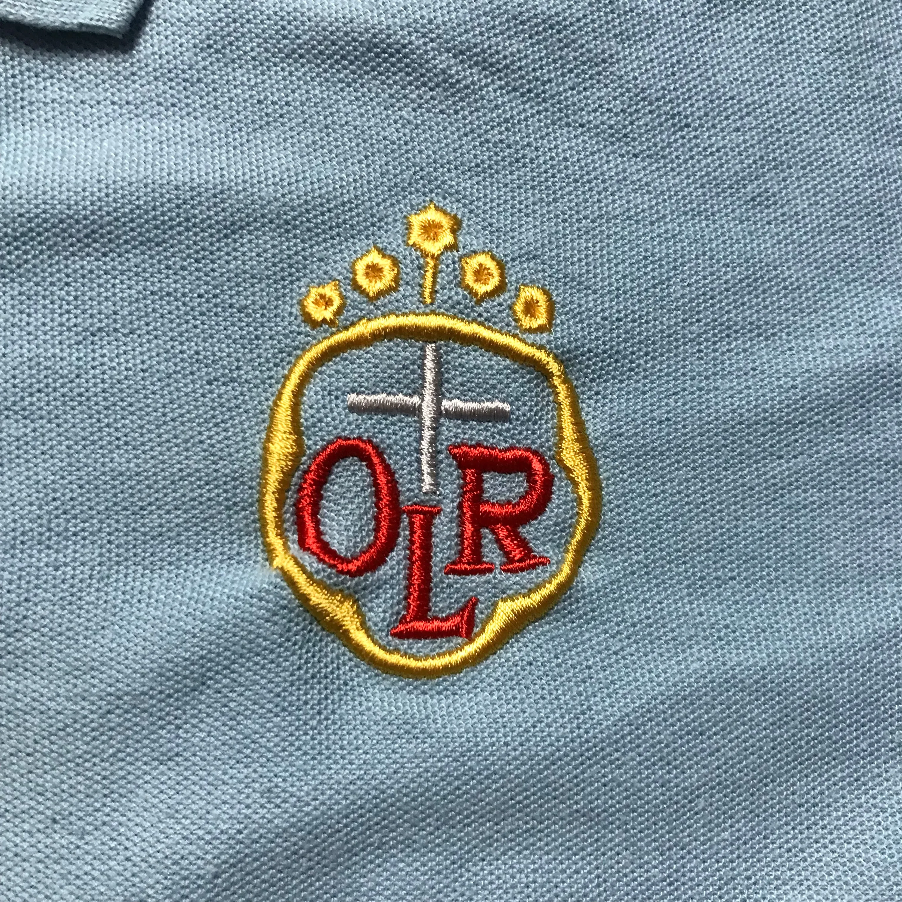 *Our Lady of the Rosary Primary Light Blue Polo Shirt