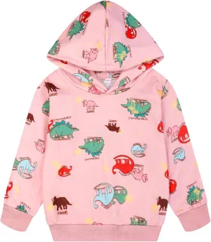 Popshion Toddler Girls Hoodies Kids Pullover Sweatshirt Butterfly Sweater Casual Hoodies Sweatshirts Long Sleeve Shirts Tops
