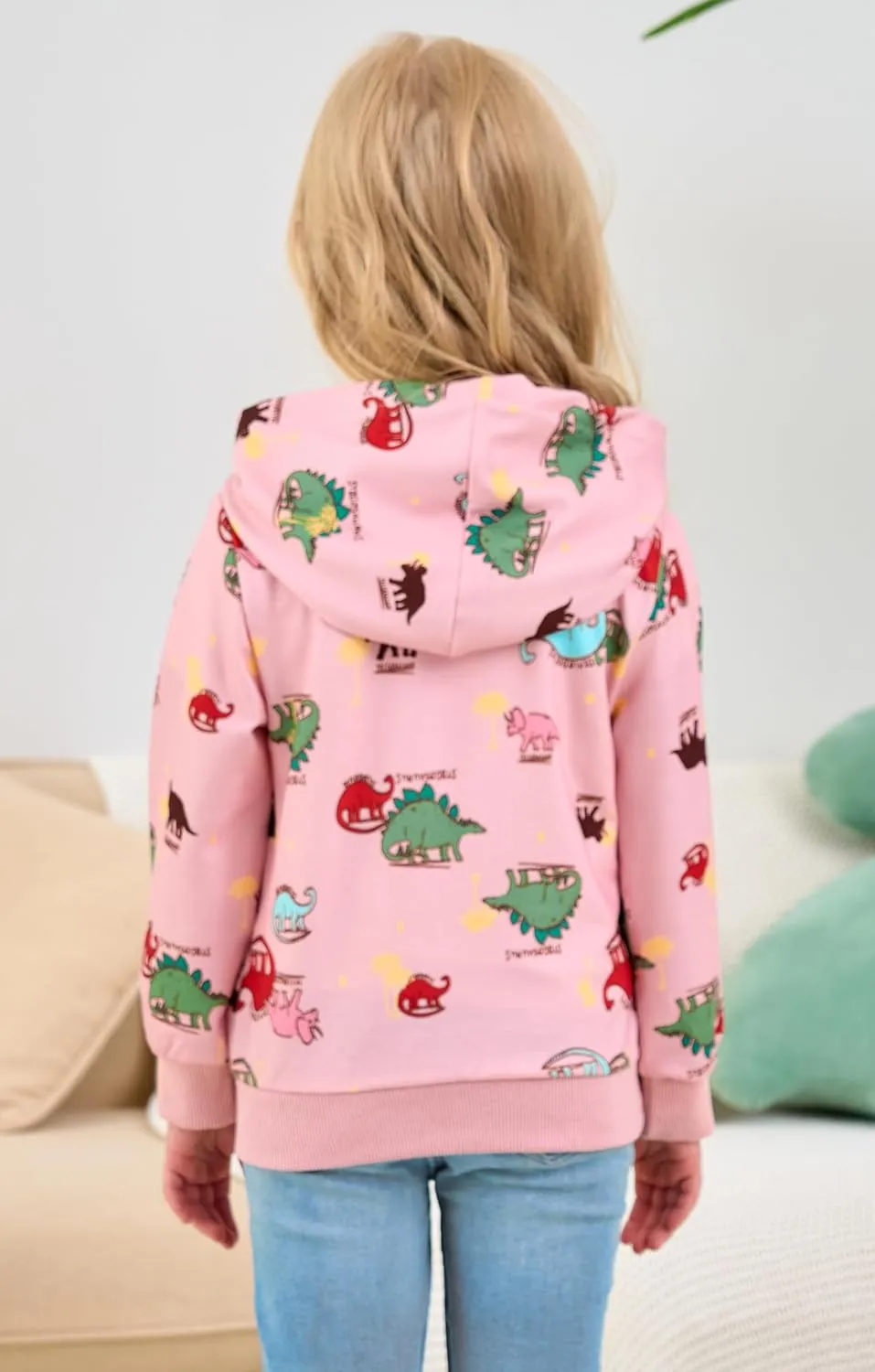 Popshion Toddler Girls Hoodies Kids Pullover Sweatshirt Butterfly Sweater Casual Hoodies Sweatshirts Long Sleeve Shirts Tops