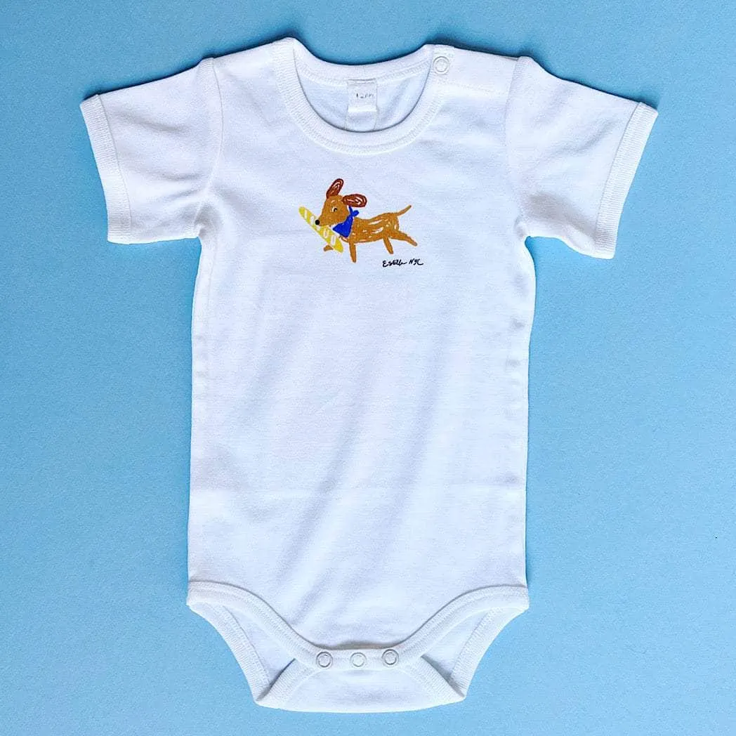 Puppy Tails Organic Baby Gift Set for Little Dog Lovers