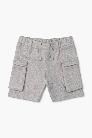 SALE - Cargo Shorts_Heather Grey