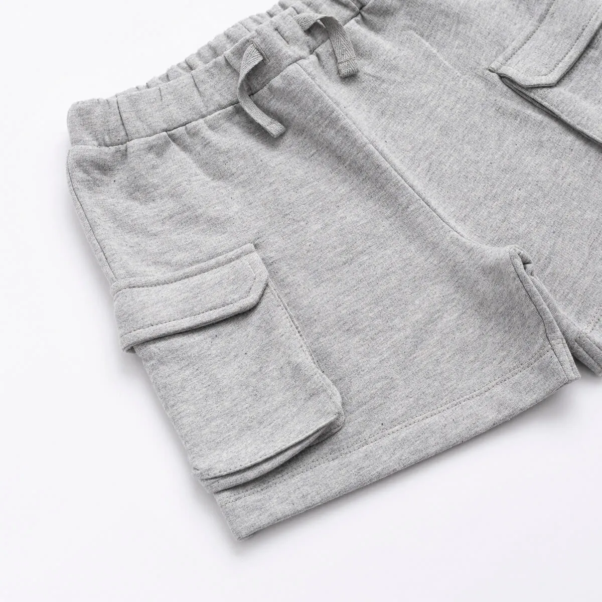SALE - Cargo Shorts_Heather Grey