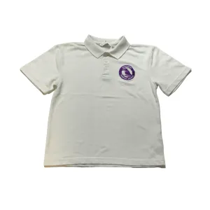*Sandwood Primary White Polo Shirt