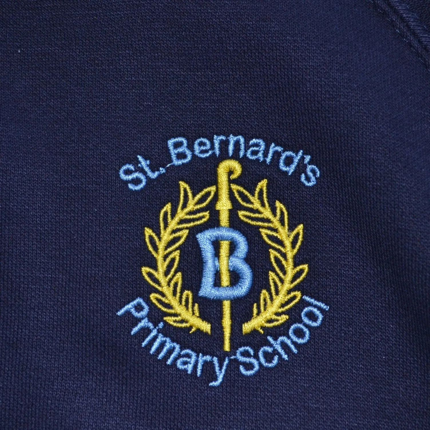 *St Bernards Primary navy crewneck sweater