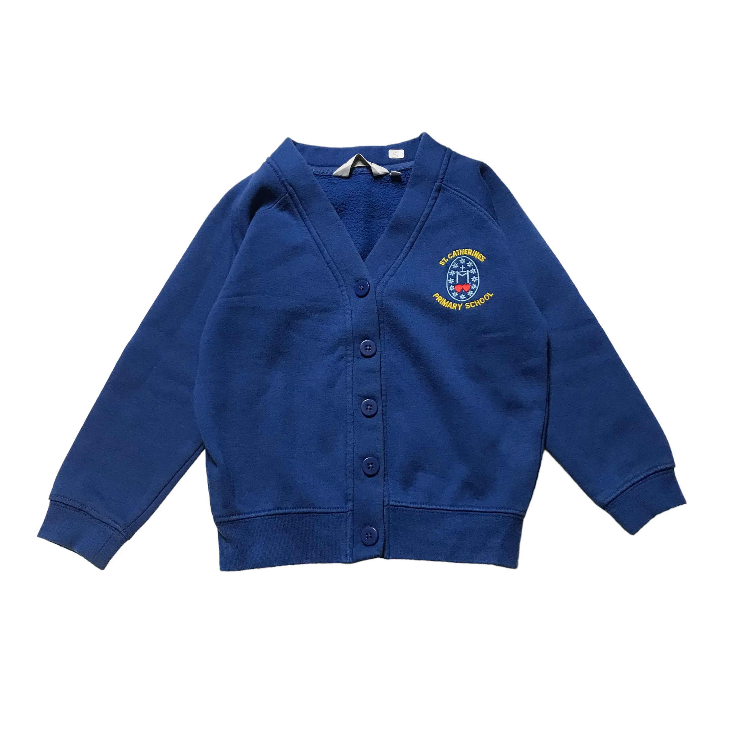 *St Catherines Primary Royal Blue Jersey Cardigan