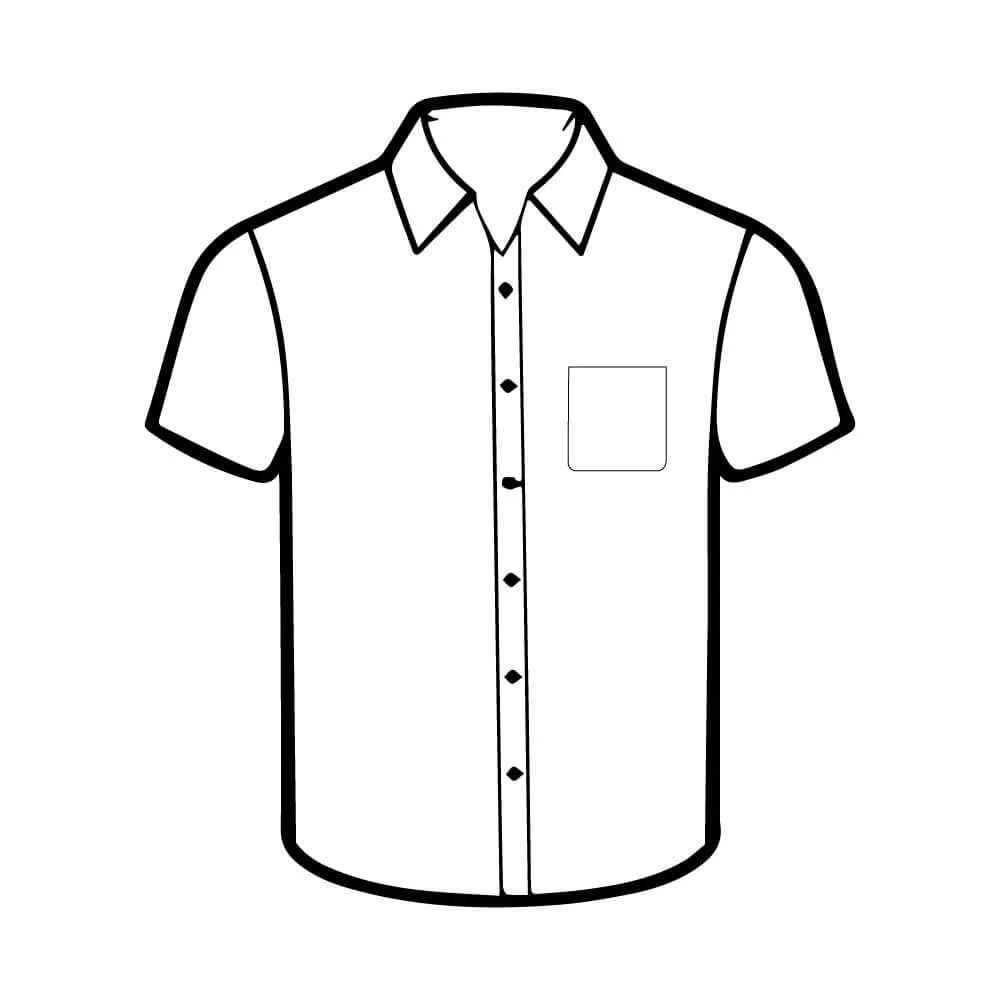 SWAN Premium Primary White Shirt Short Sleeve Boy School Uniform