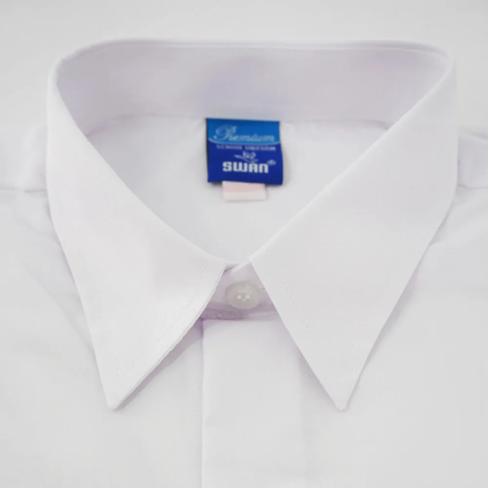 SWAN Premium Primary White Shirt Short Sleeve Boy School Uniform