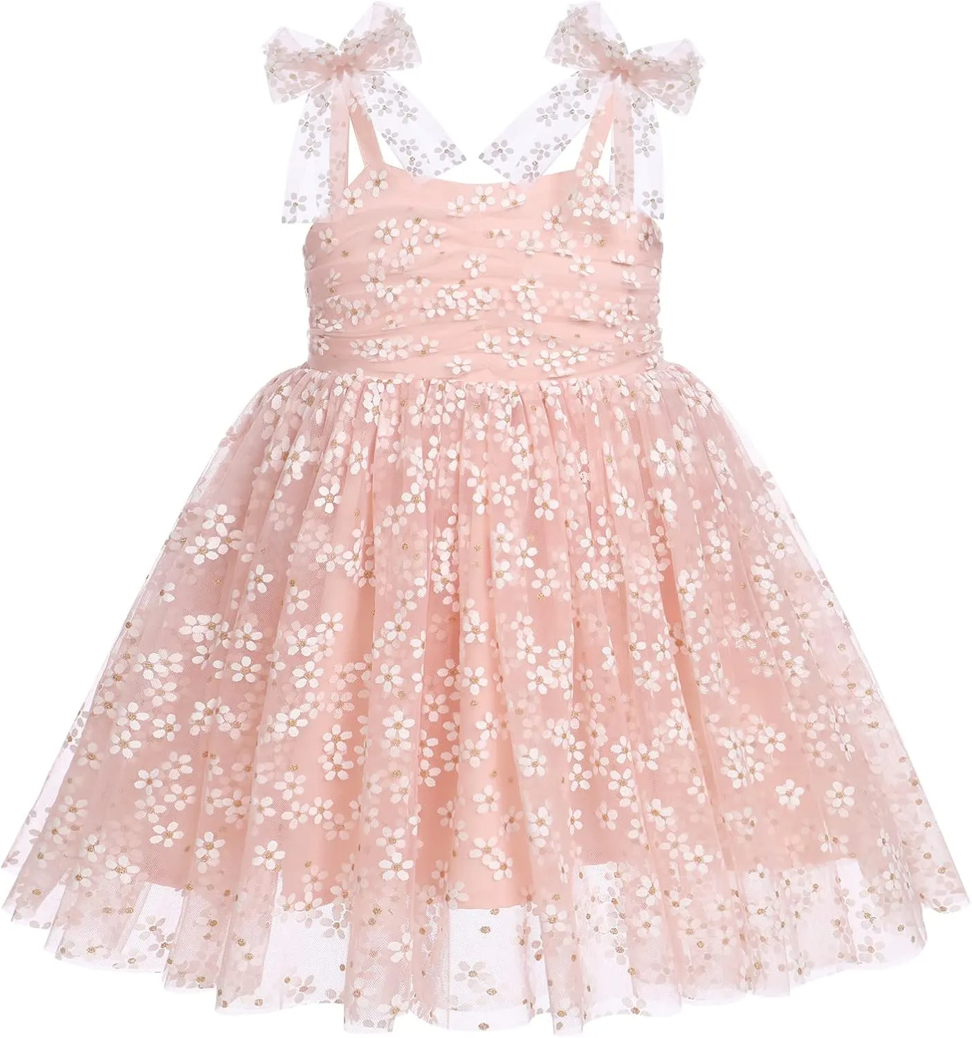 Toddler Baby Tutu Dress Sleeveless Tulle Dress First Birthday Cake Smash Pageant Clothes for Photo Shoot