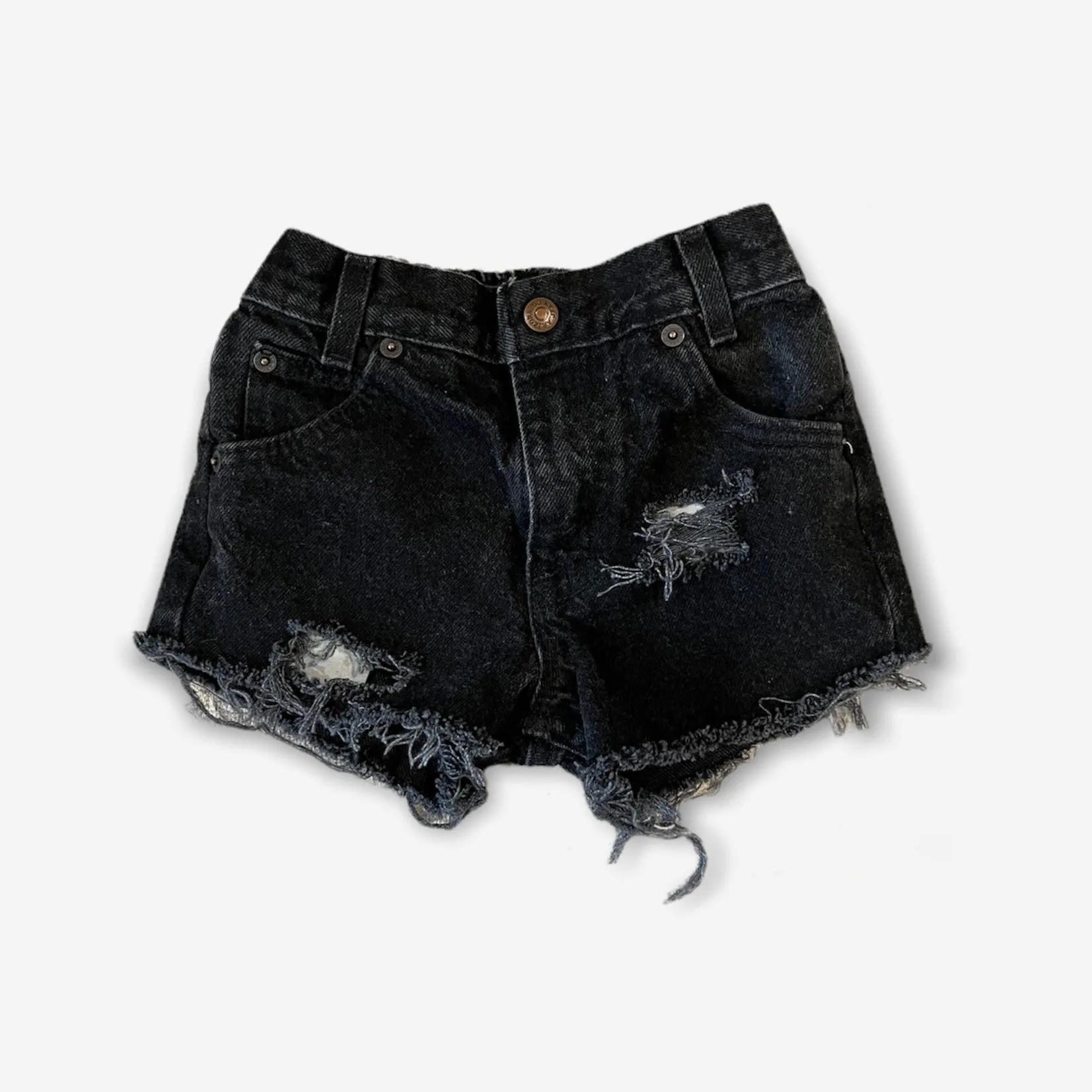 Vintage Little Arizona Cut Off Jean Shorts 5T USA