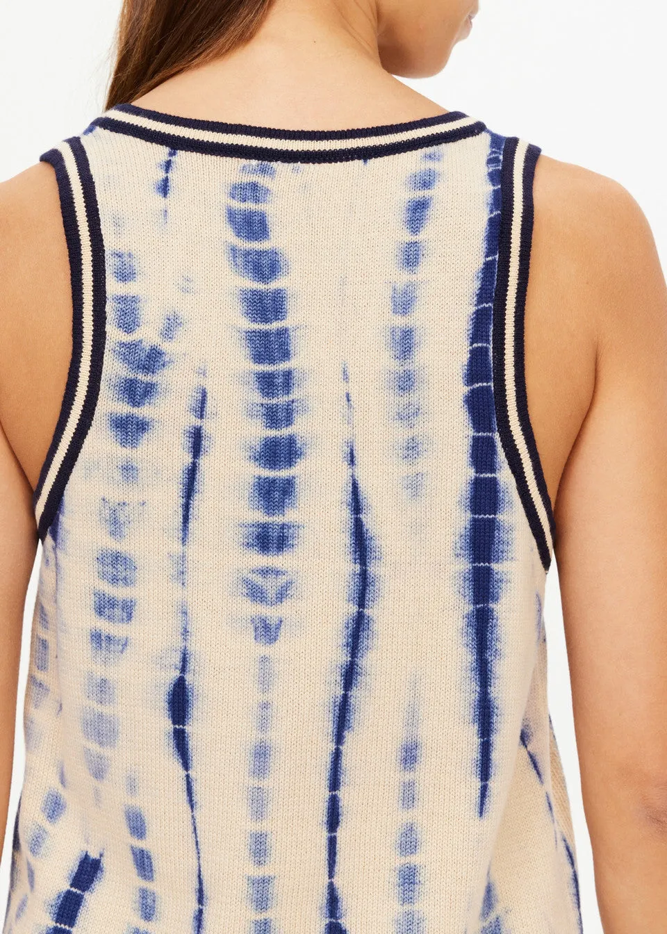 Wishbone Emma Knitted Tank | Tie Dye